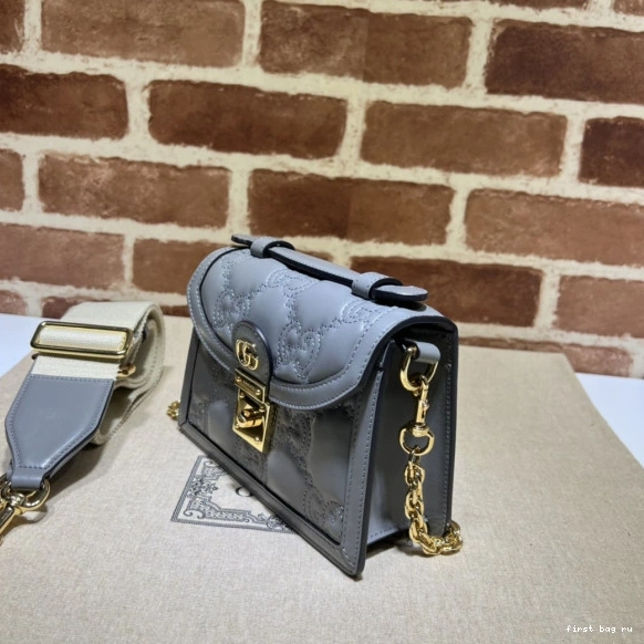 First bag ru HANDLE TOP MATELASSÉ BAG GG SMALL GUCCI 0721